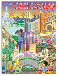 Chicago 'the Windy City' Coloring Book (8.5 x 11)