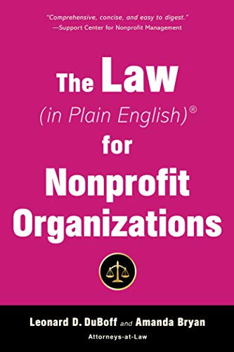 Law (in Plain English) for Nonprofit Organizations
