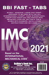 2021 International Mechanical Code (IMC) Fast-Tabs