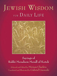 Jewish Wisdom for Daily Life