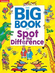 Big Book of Spot the Difference-Packed with Comical Characters