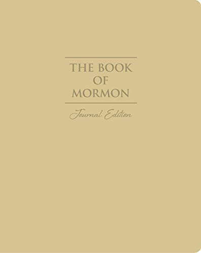 Book of Mormon Journal Edition Carmel Large Print With Index