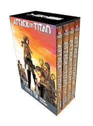 Attack on Titan Season 1 Part 1 Manga Box Set - Attack on Titan Manga