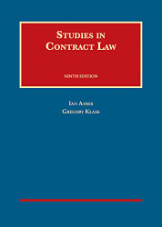 Studies in Contract Law