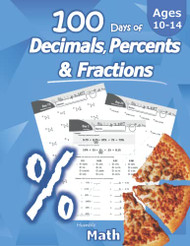Humble Math - 100 Days of Decimals Percents & Fractions