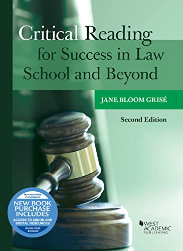 Critical Reading for Success in Law School and Beyond
