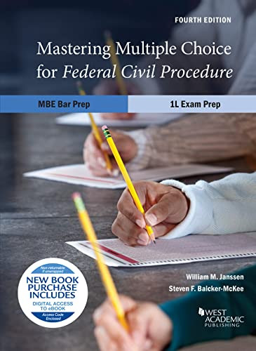 Mastering Multiple Choice for Federal Civil Procedure MBE Bar Prep