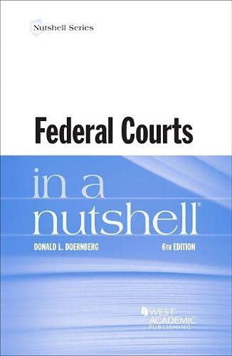 Federal Courts in a Nutshell (Nutshells)