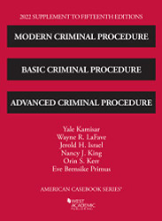 Modern Criminal Procedure Basic Criminal Procedure and Advanced