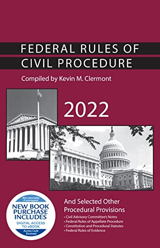 Federal Rules of Civil Procedure and Selected Other Procedural