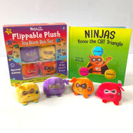 Ninja Life Hacks Flippable Toy CBT Book Box Gift Set