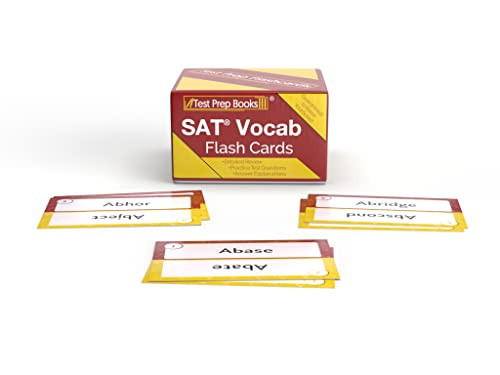SAT Vocabulary Flash Cards 2022 and 2023