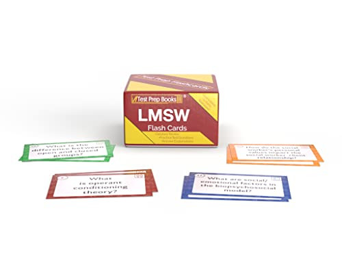 LMSW Exam Prep 2023 and 2024 Study Cards