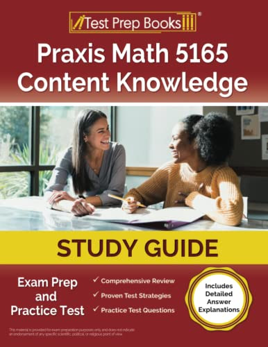 Praxis Math 5165 Content Knowledge Study Guide
