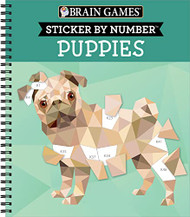 Sticker by Number: Puppies