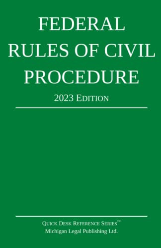 Federal Rules of Civil Procedure;: With Statutory Supplement