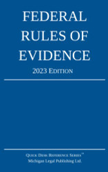 Federal Rules of Evidence;: With Internal Cross-References
