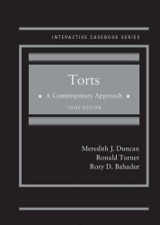 Torts A Contemporary Approach
