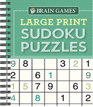 Large Print Sudoku Puzzles (Green)