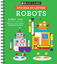 Brain Games - Sticker by Letter: Robots