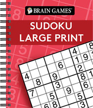 Sudoku Large Print (Red)