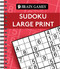 Sudoku Large Print (Red)