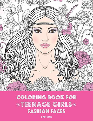 Coloring Book For Teenage Girls