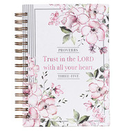 Christian Art Gifts Journal w/Scripture Trust In The Lord Proverbs 3