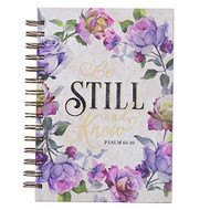 Christian Art Gifts Journal w/Scripture Be Still and Know Psalm 46