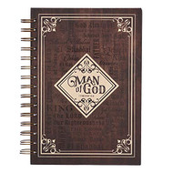 Christian Art Gifts Journal w/Scripture Man of God 1 Timothy 6