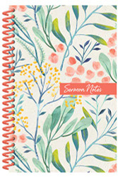Sermon Notes Journal [Floral]