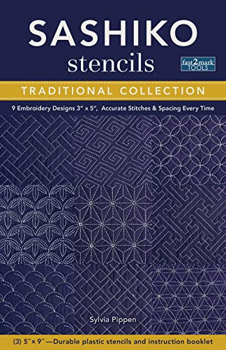 Sashiko Stencils Traditional Collection