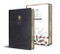 Biblia Reina Valera 1960 letra grande. Simil piel color negro tamano