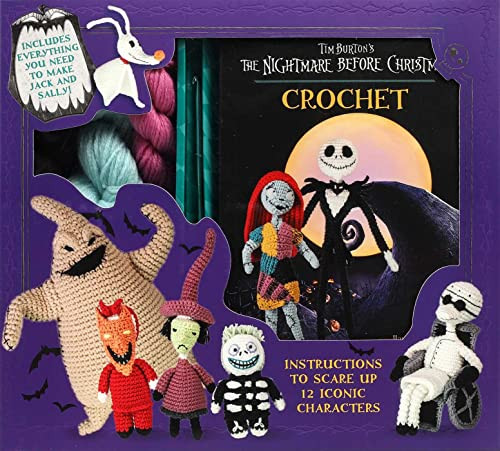 Disney Tim Burton's: The Nightmare Before Christmas Crochet by Ilaria Caliri