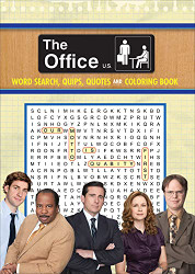 Office Word Search Quips Quotes & Coloring Book