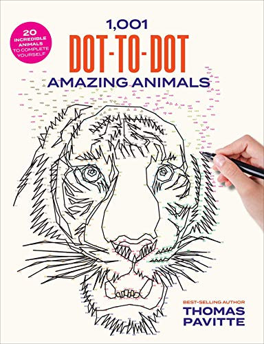 1 001 Dot-to-Dot Amazing Animals
