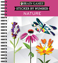 Brain Games - Sticker by Number: Nature - 2 Books in 1 - 42 Images