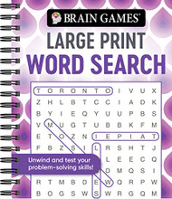 Large Print Word Search (Swirls)