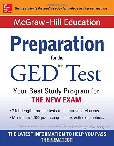 Mcgraw-Hill Education Preparation For The Ged Test