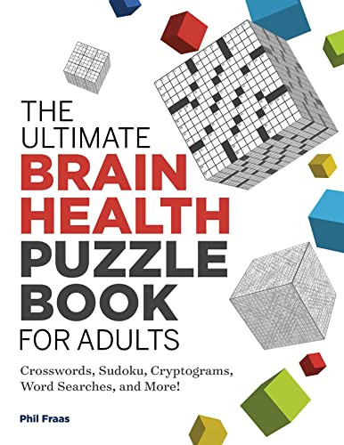 Ultimate Brain Health Puzzle Book for Adults