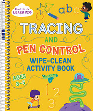 Big Wipe Clean Tracing and Pen Control Activity Book for Kids Ages 3