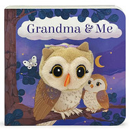 Grandma & Me Children's Finger Puppet Board Book Ages 1-4