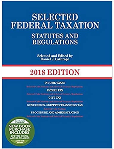 Selected Federal Taxation Statutes and Regulations 2021