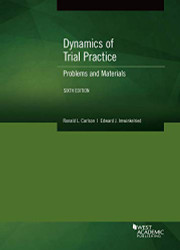 Dynamics of Trial Practice Problems and Materials
