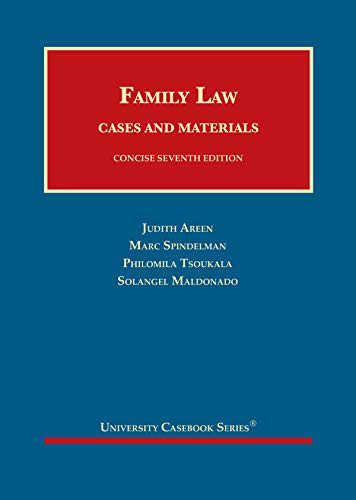 Family Law Cases and Materials Concise