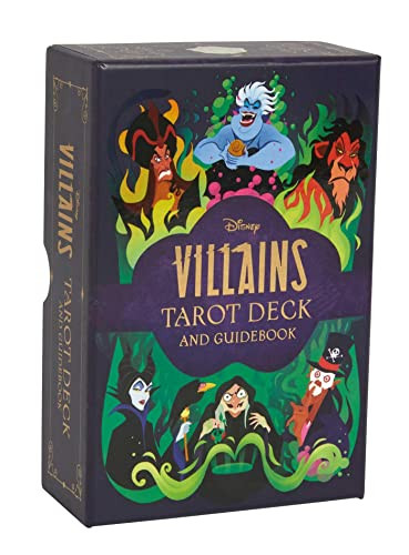 Disney Villains Tarot Deck and Guidebook | Movie Tarot Deck | Pop