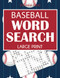 Baseball Word Search Large Print