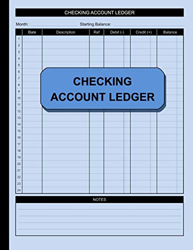Checking Account Ledger