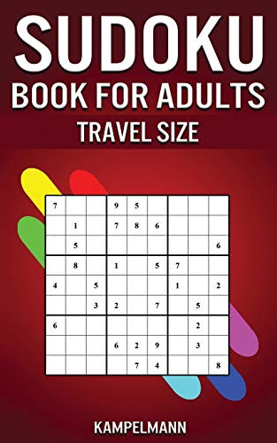 Sudoku Book for Adults Travel Size