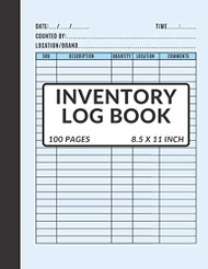 Inventory Log Book Ideal For Small Business Inventory Tracking Helps